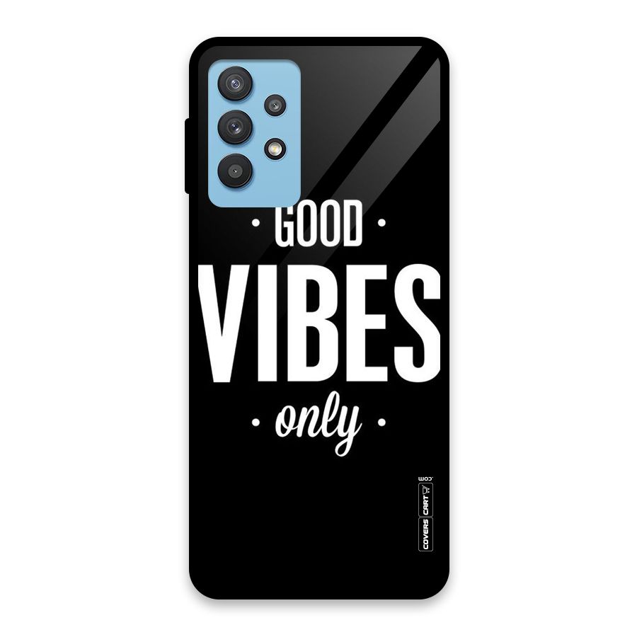 Just Vibes Glass Back Case for Galaxy M32 5G