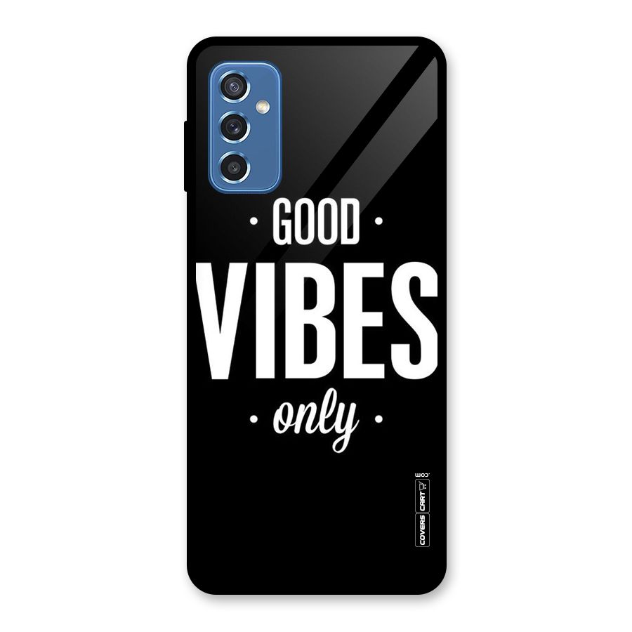 Just Vibes Glass Back Case for Galaxy M52 5G