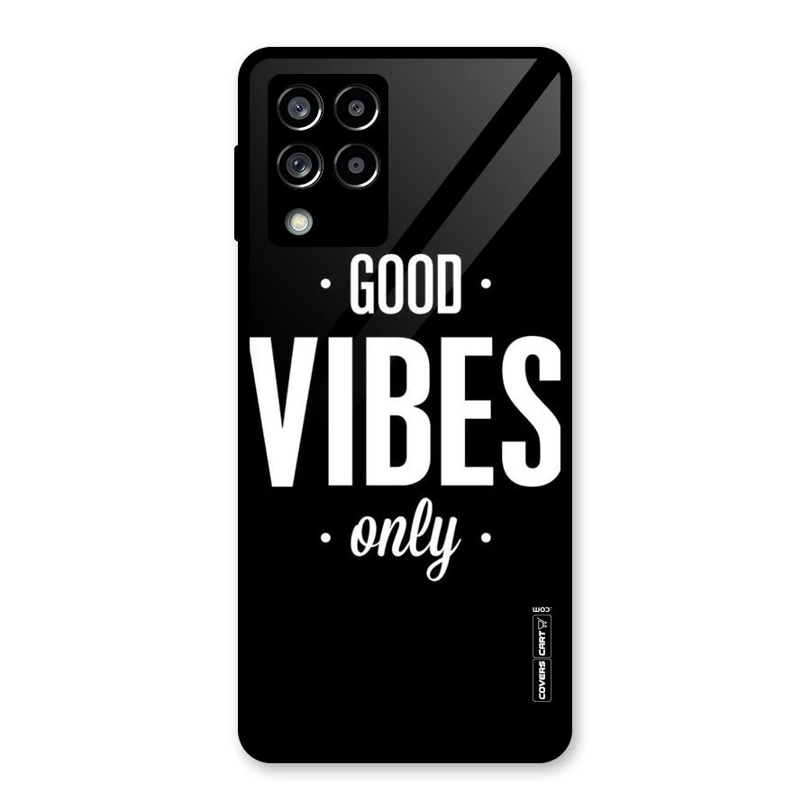 Just Vibes Glass Back Case for Galaxy M53 5G