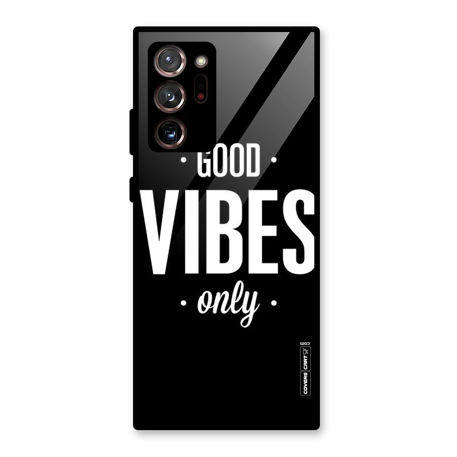 Just Vibes Glass Back Case for Galaxy Note 20 Ultra 5G