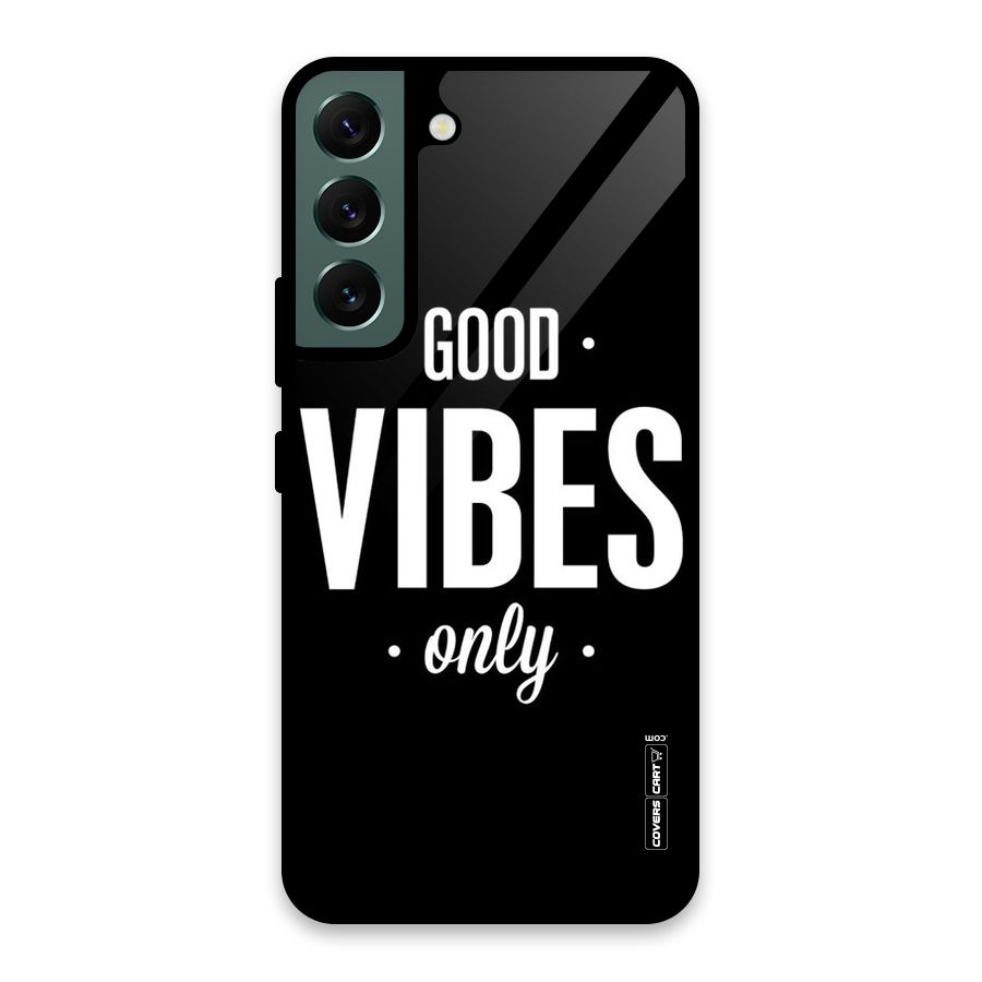 Just Vibes Glass Back Case for Galaxy S22 5G