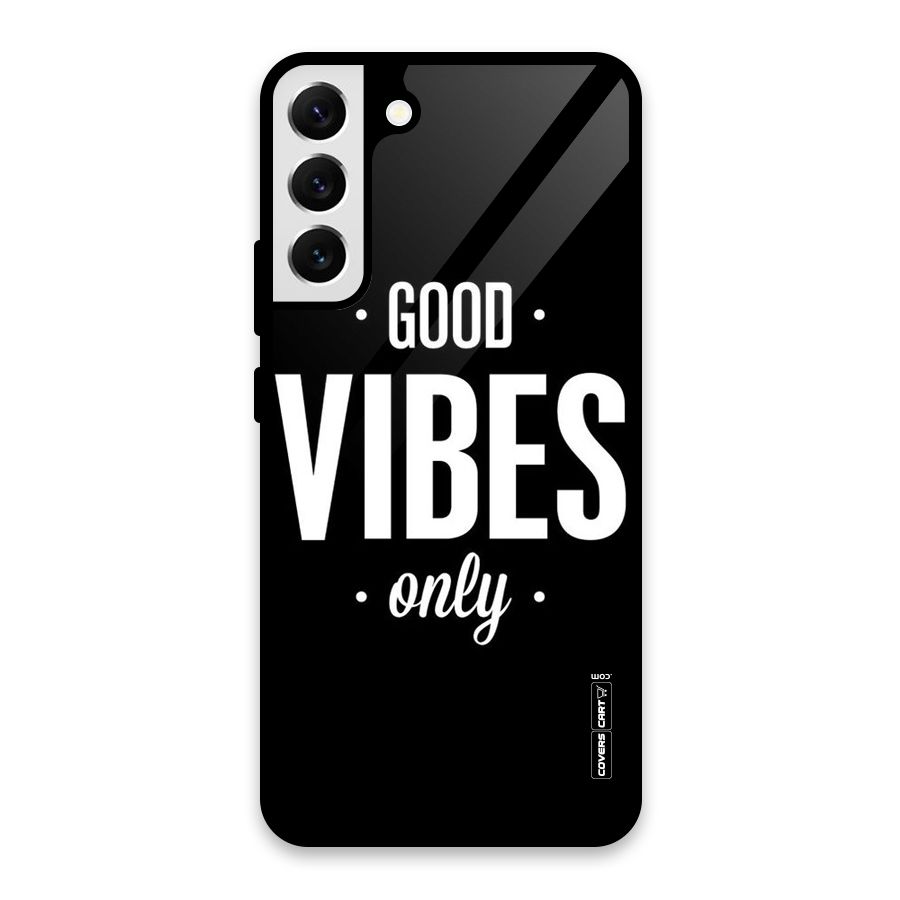Just Vibes Glass Back Case for Galaxy S22 Plus 5G