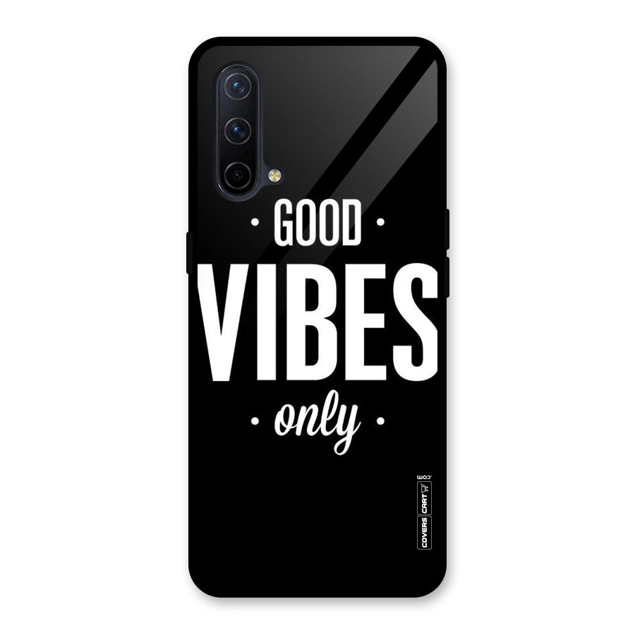 Just Vibes Glass Back Case for OnePlus Nord CE 5G