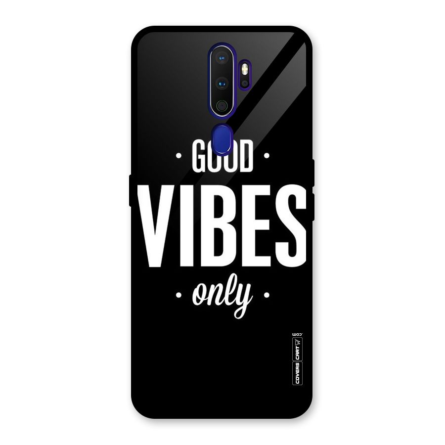 Just Vibes Glass Back Case for Oppo A9 (2020)