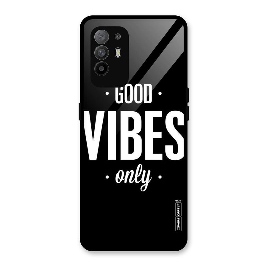 Just Vibes Glass Back Case for Oppo F19 Pro Plus 5G