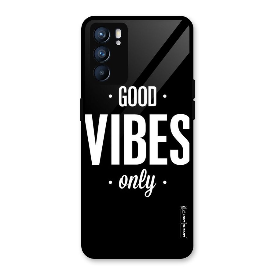 Just Vibes Glass Back Case for Oppo Reno6 5G