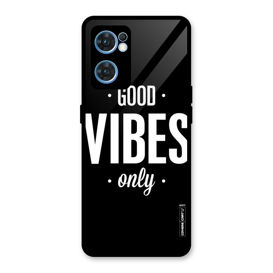 Just Vibes Glass Back Case for Oppo Reno7 5G