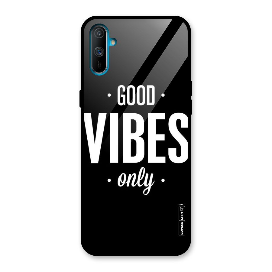 Just Vibes Glass Back Case for Realme C3
