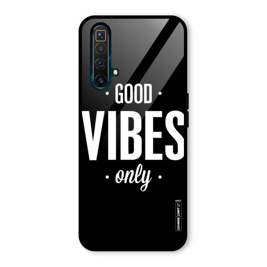 Just Vibes Glass Back Case for Realme X3 SuperZoom