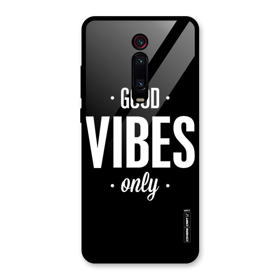 Just Vibes Glass Back Case for Redmi K20