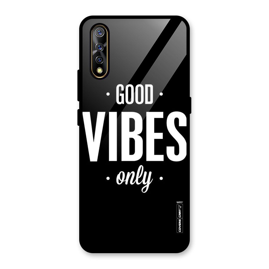 Just Vibes Glass Back Case for Vivo S1