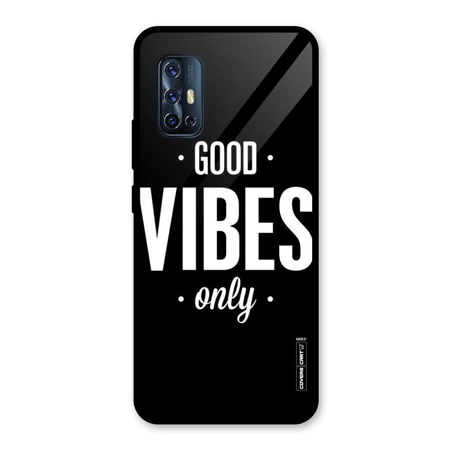 Just Vibes Glass Back Case for Vivo V17