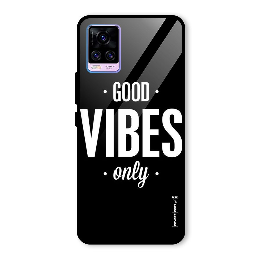Just Vibes Glass Back Case for Vivo V20 Pro