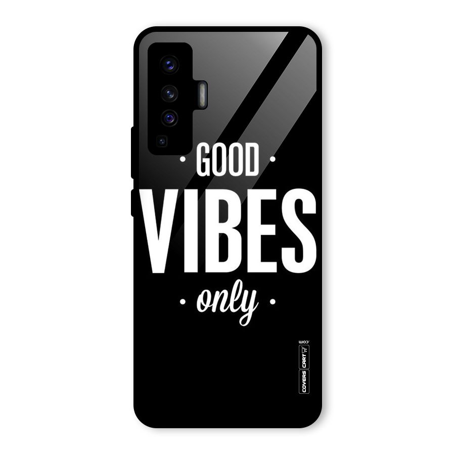 Just Vibes Glass Back Case for Vivo X50