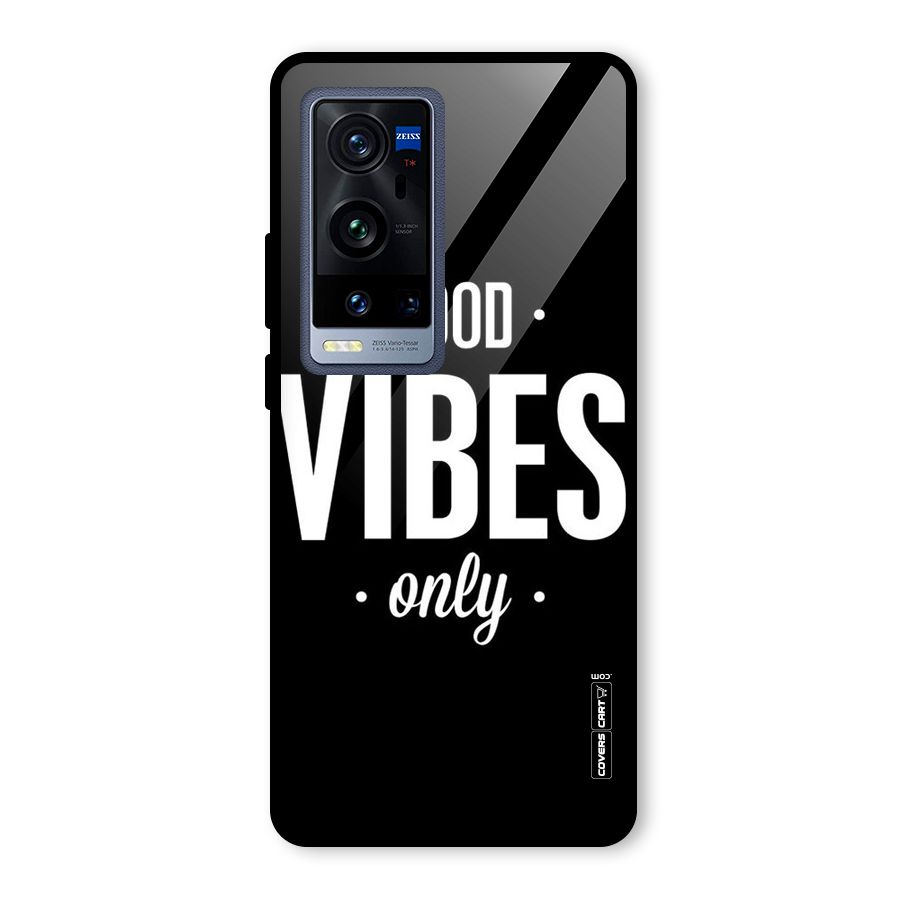 Just Vibes Glass Back Case for Vivo X60 Pro Plus