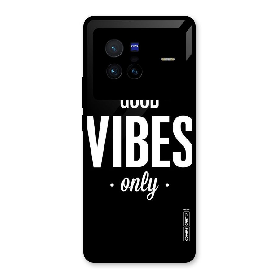 Just Vibes Glass Back Case for Vivo X80