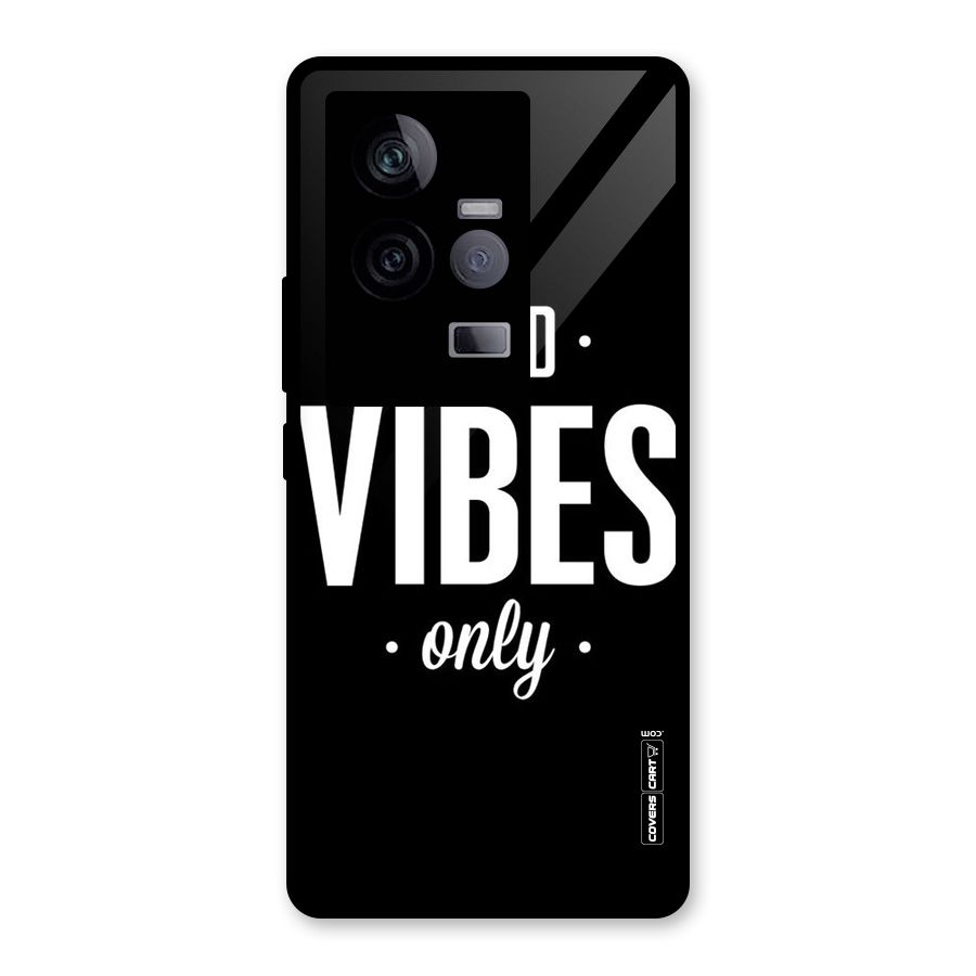 Just Vibes Glass Back Case for Vivo iQOO 11 5G