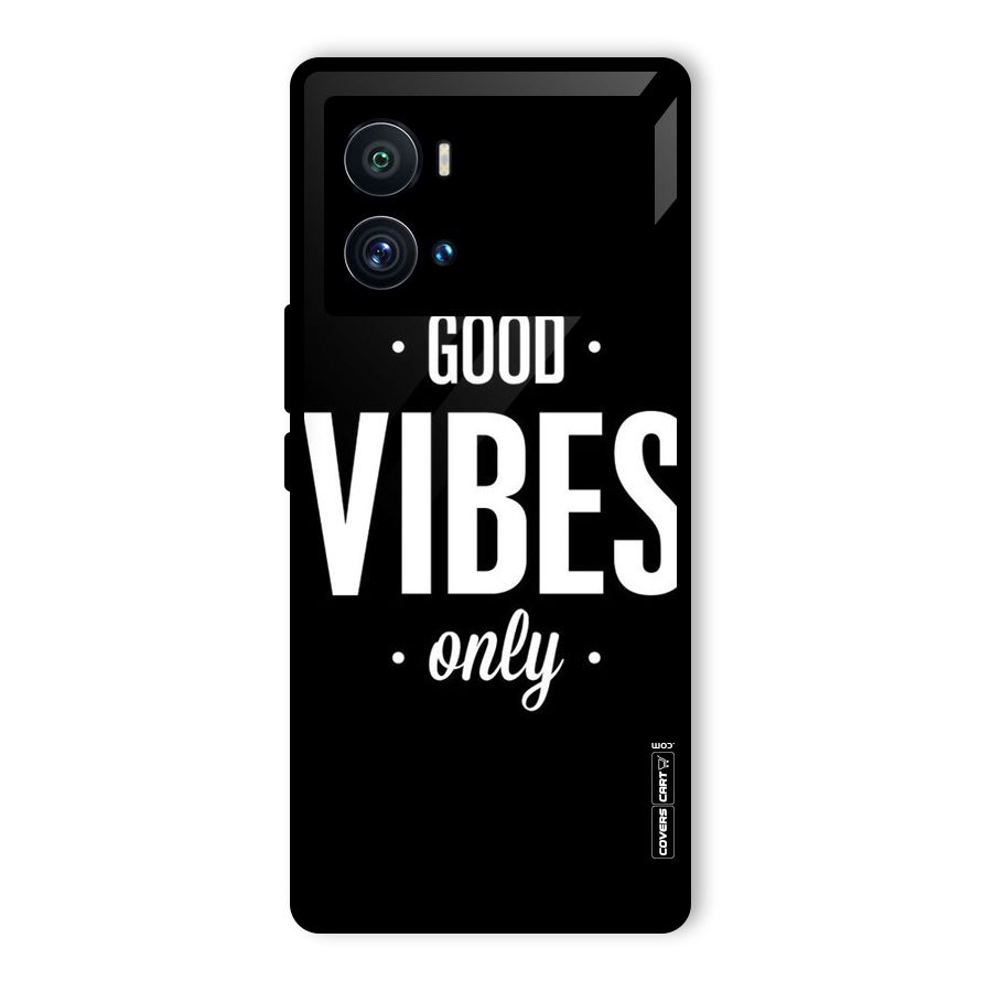 Just Vibes Glass Back Case for Vivo iQOO 9 Pro