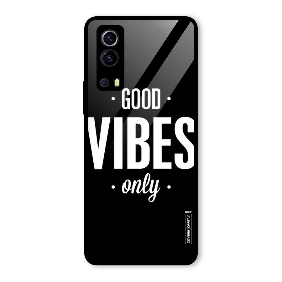 Just Vibes Glass Back Case for Vivo iQOO Z3