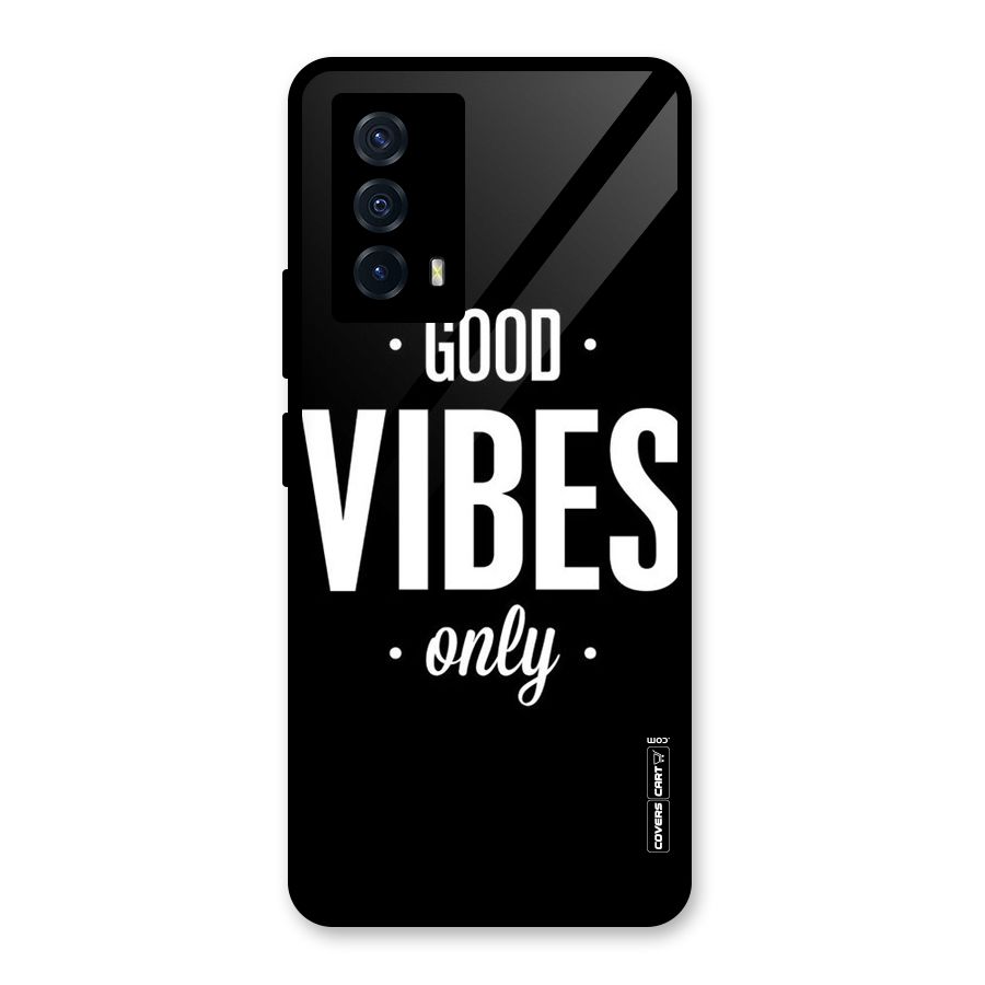 Just Vibes Glass Back Case for Vivo iQOO Z5