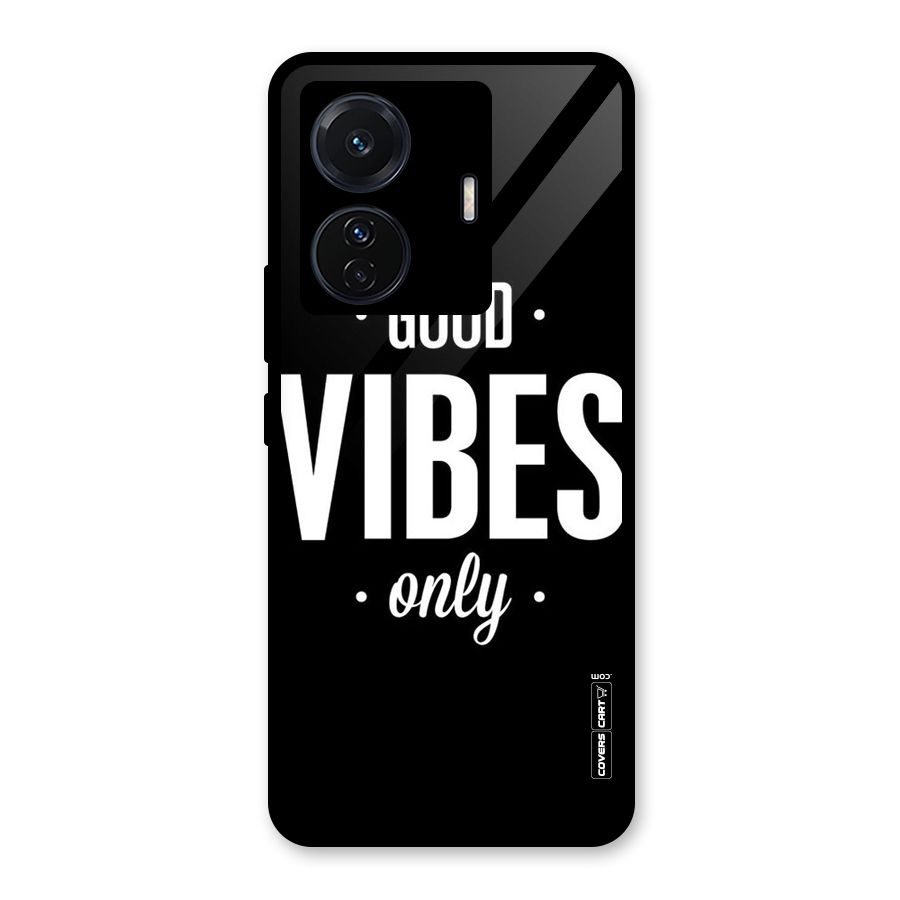 Just Vibes Glass Back Case for Vivo iQOO Z6 Pro