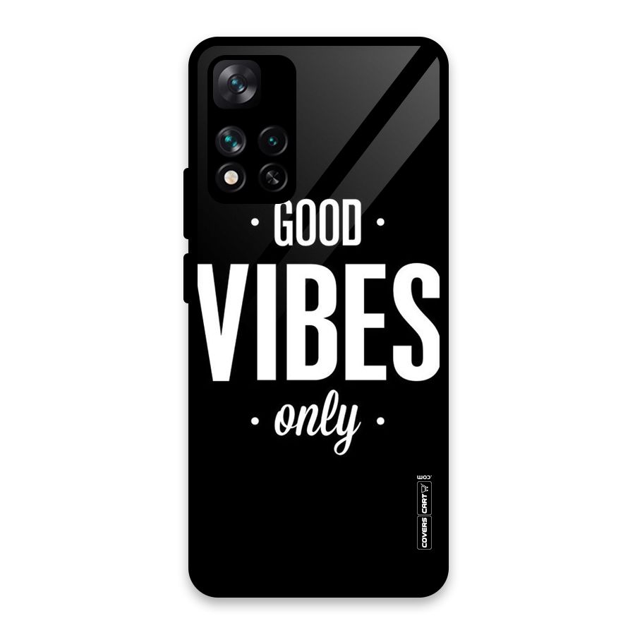 Just Vibes Glass Back Case for Xiaomi 11i HyperCharge 5G