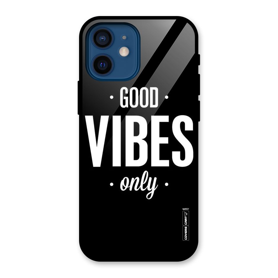 Just Vibes Glass Back Case for iPhone 12 Mini