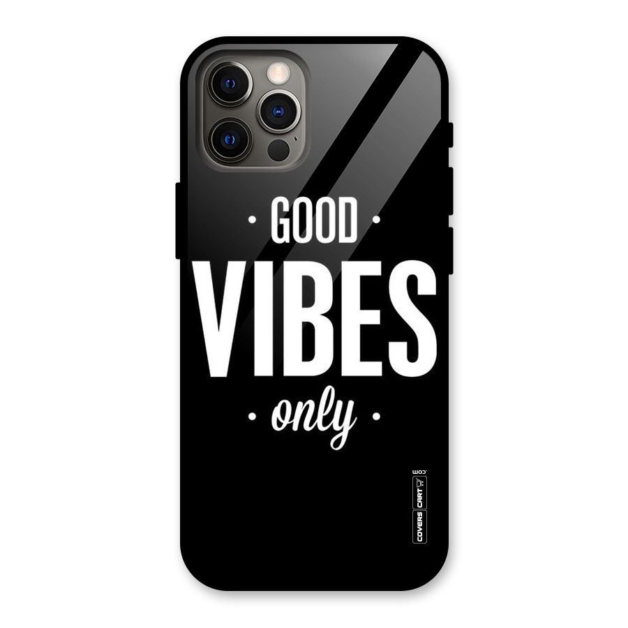 Just Vibes Glass Back Case for iPhone 12 Pro
