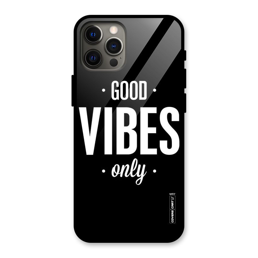 Just Vibes Glass Back Case for iPhone 12 Pro Max