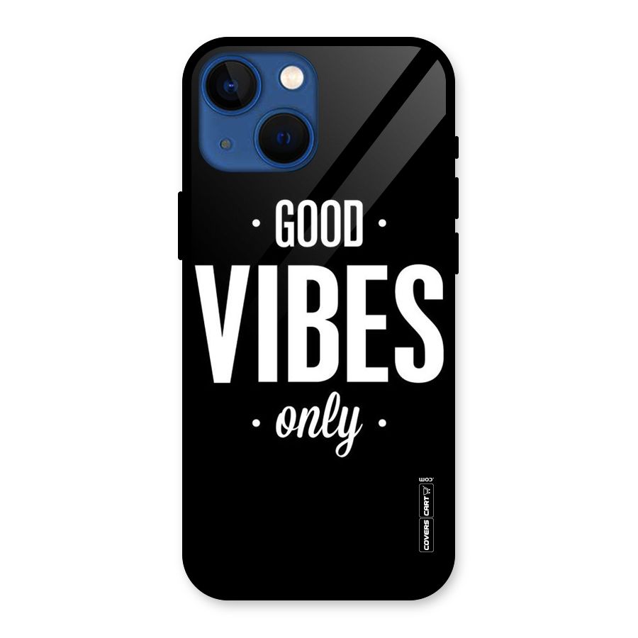 Just Vibes Glass Back Case for iPhone 13 Mini