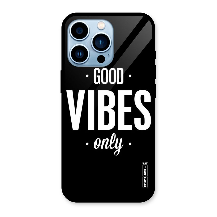 Just Vibes Glass Back Case for iPhone 13 Pro
