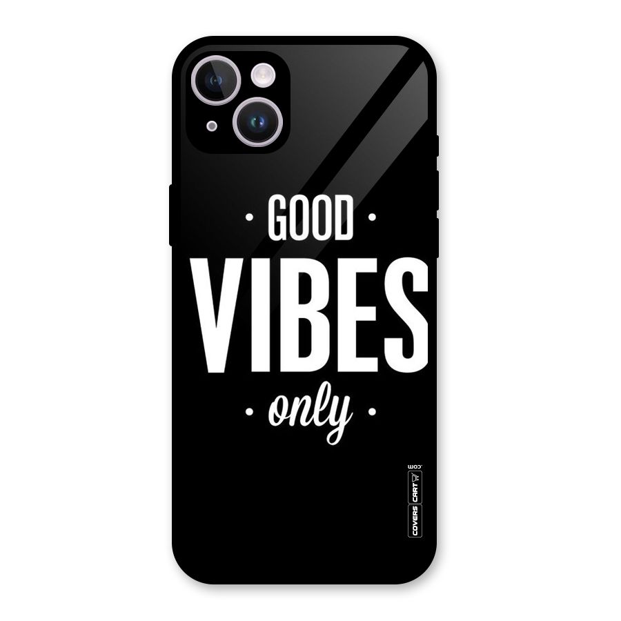 Just Vibes Glass Back Case for iPhone 14 Plus