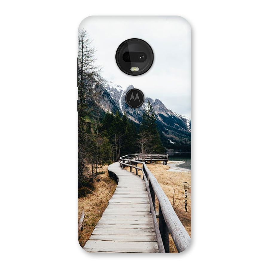 Just Wander Back Case for Moto G7