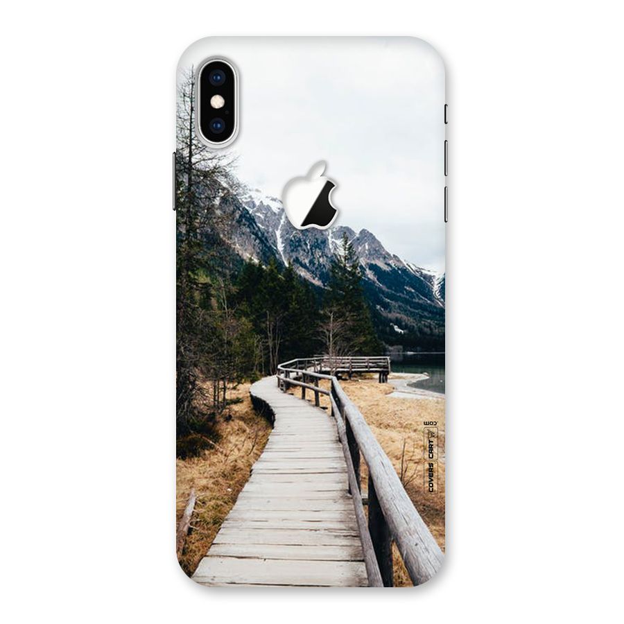 Just Wander Back Case for iPhone XS Max Apple Cut