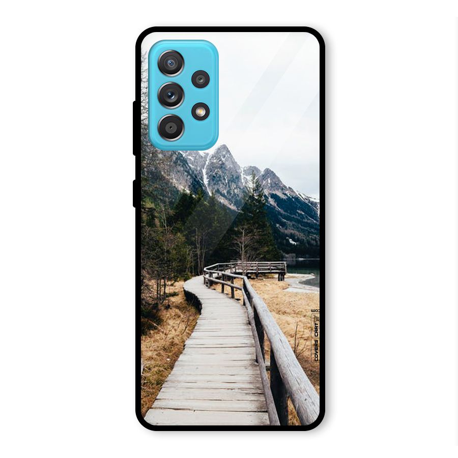 Just Wander Glass Back Case for Galaxy A52