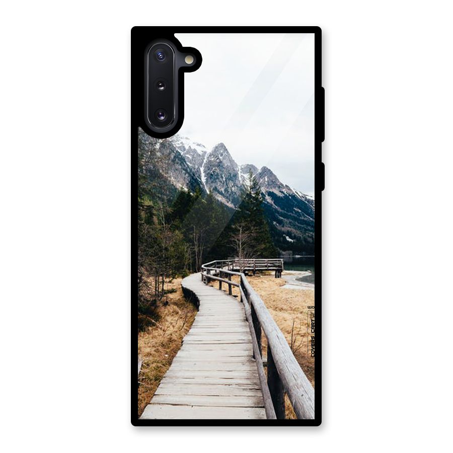 Just Wander Glass Back Case for Galaxy Note 10