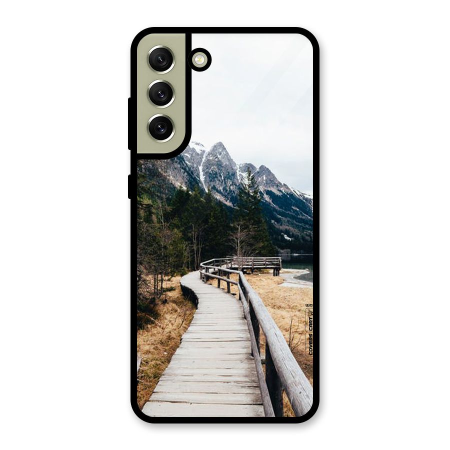 Just Wander Glass Back Case for Galaxy S21 FE 5G