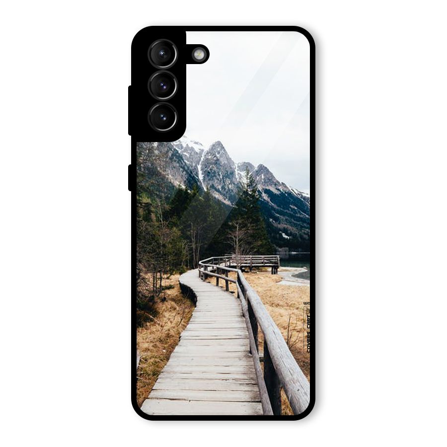 Just Wander Glass Back Case for Galaxy S21 Plus