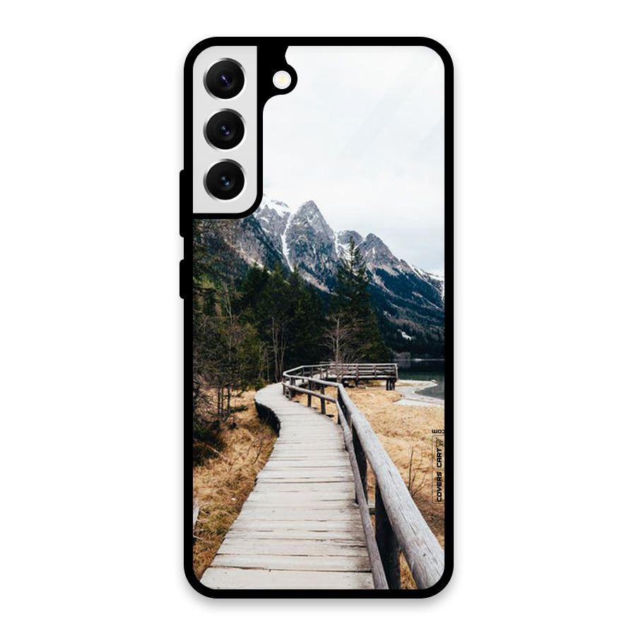 Just Wander Glass Back Case for Galaxy S22 Plus 5G