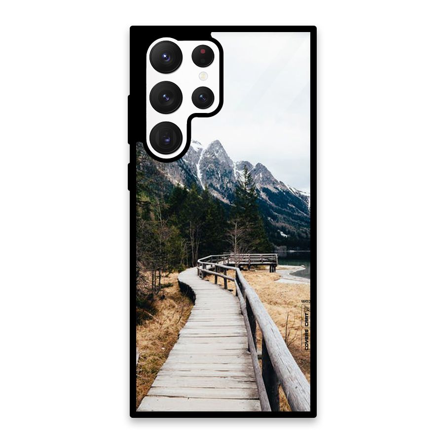 Just Wander Glass Back Case for Galaxy S22 Ultra 5G