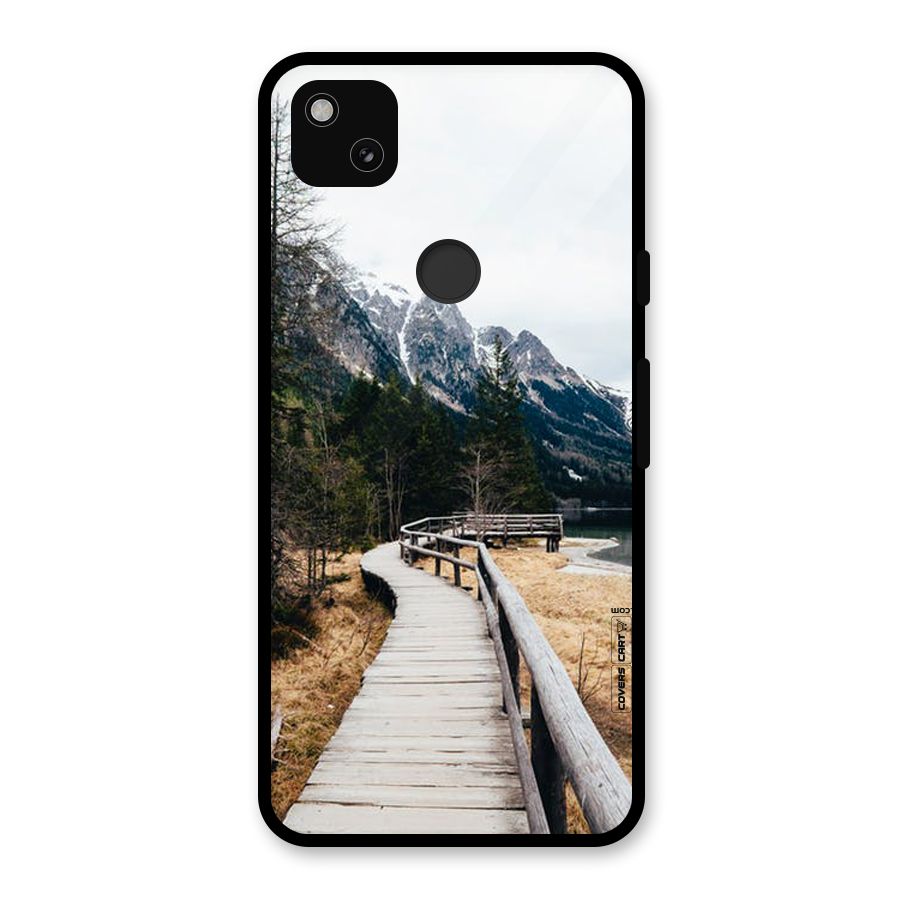 Just Wander Glass Back Case for Google Pixel 4a