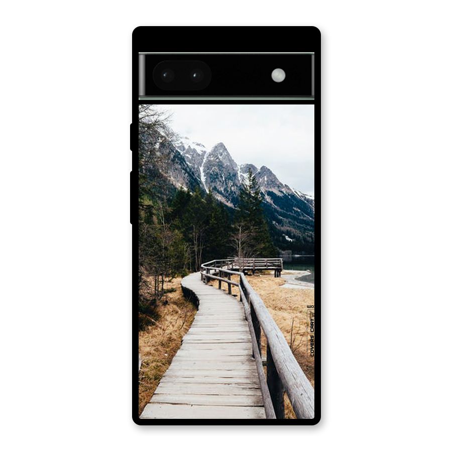 Just Wander Glass Back Case for Google Pixel 6a
