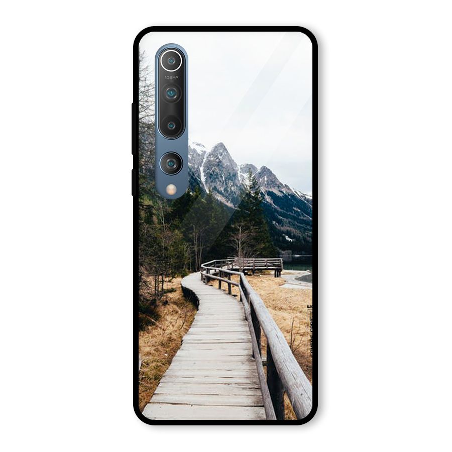Just Wander Glass Back Case for Mi 10