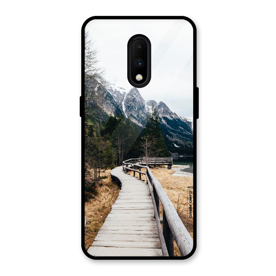 Just Wander Glass Back Case for OnePlus 7