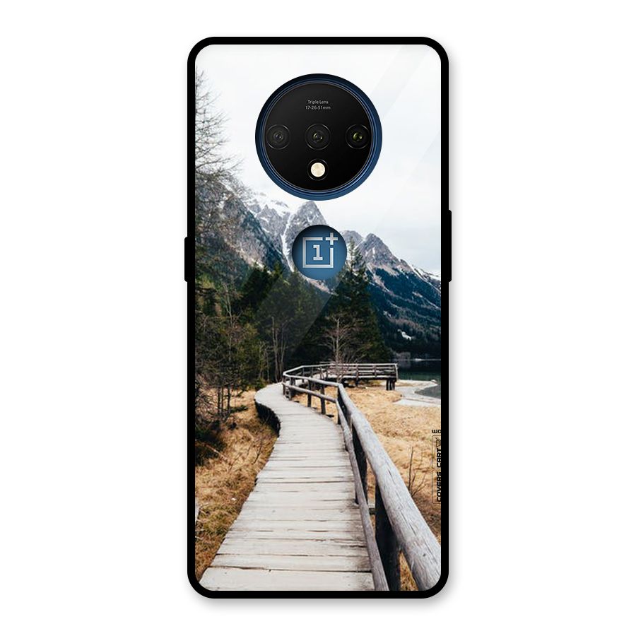 Just Wander Glass Back Case for OnePlus 7T