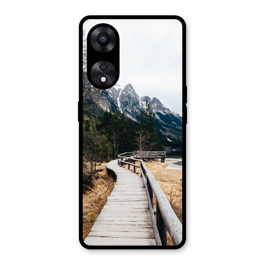Just Wander Glass Back Case for Oppo A78