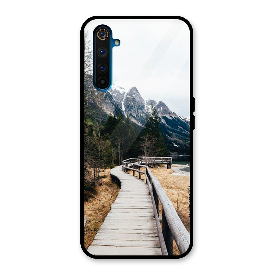 Just Wander Glass Back Case for Realme 6 Pro