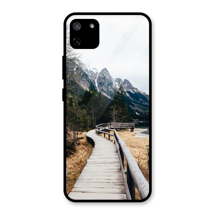 Just Wander Glass Back Case for Realme C11