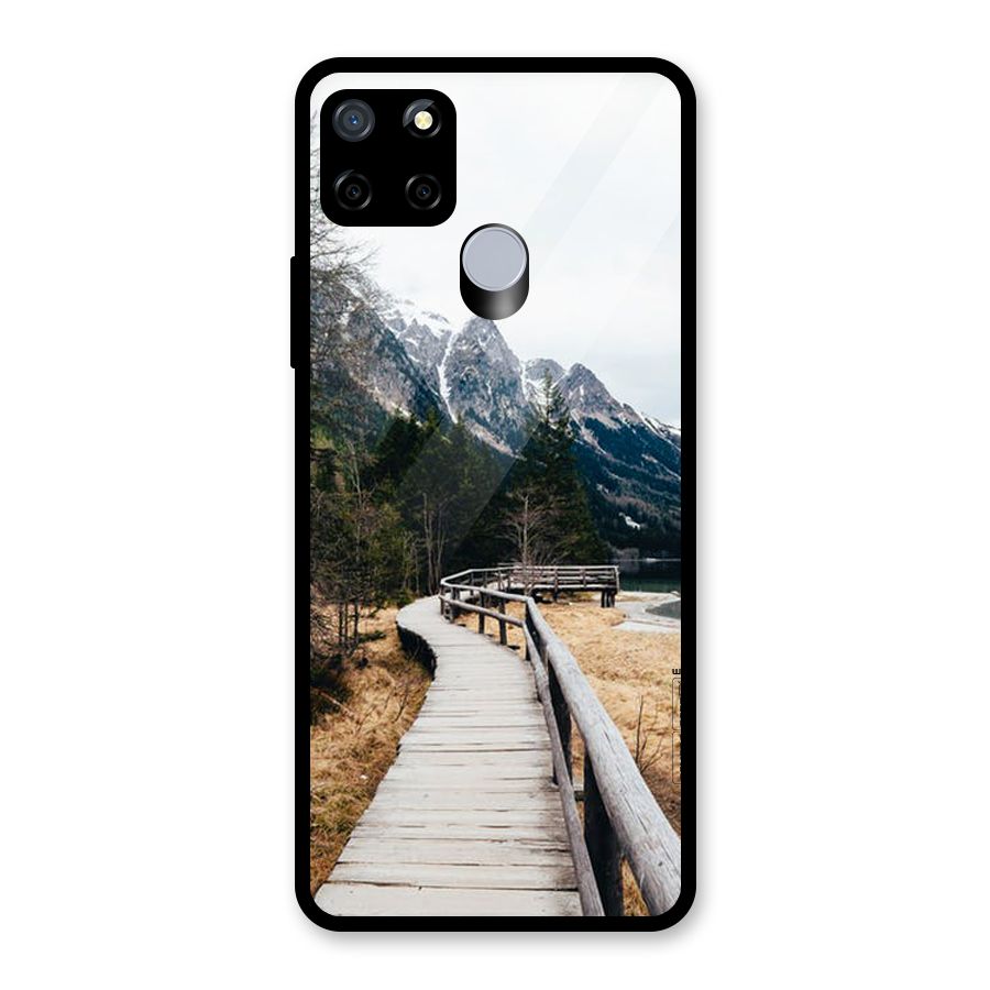 Just Wander Glass Back Case for Realme C12