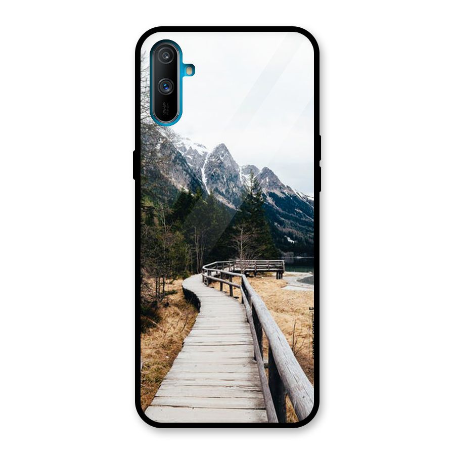 Just Wander Glass Back Case for Realme C3